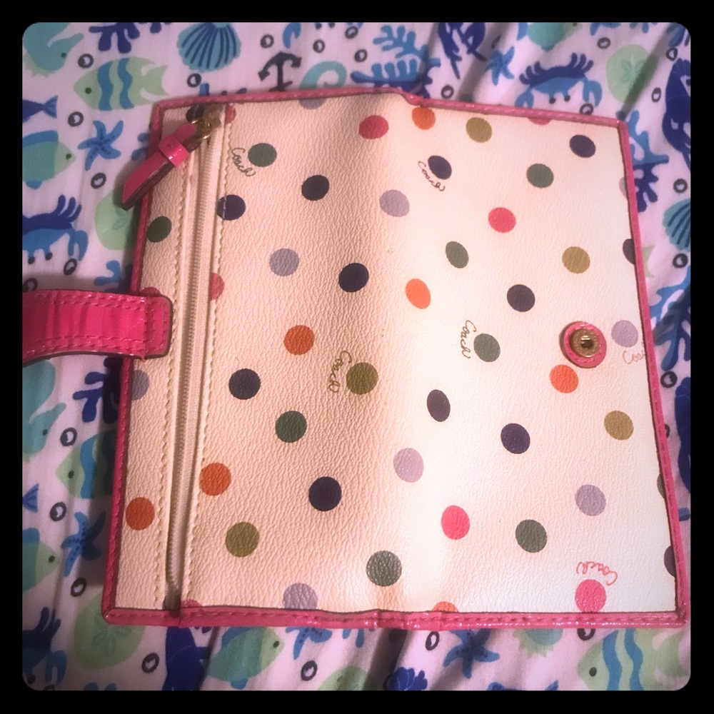 Coach dot wallet/card holder